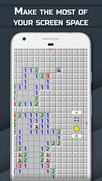 Minesweeper GO - classic game взлом на Андроид — Без рекламы и подсказки доступны — скриншот 3 Minesweeper GO - classic game взлом на Андроид — Без рекламы и подсказки доступны — скриншот 3