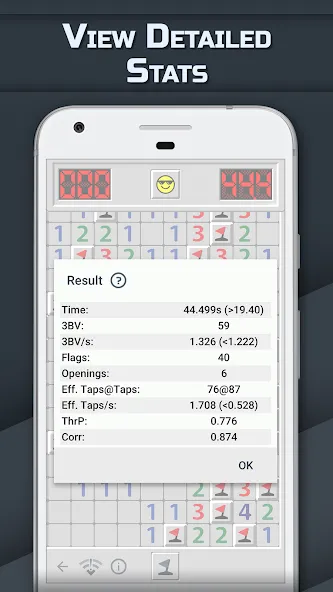Minesweeper GO - classic game взлом на Андроид — Без рекламы и подсказки доступны — скриншот 5 Minesweeper GO - classic game взлом на Андроид — Без рекламы и подсказки доступны — скриншот 5