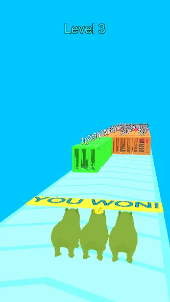 Capybara Run на телефон — скачать мод: Бесконечные монеты и ускорение бега — скриншот 2 Capybara Run на телефон — скачать мод: Бесконечные монеты и ускорение бега — скриншот 2