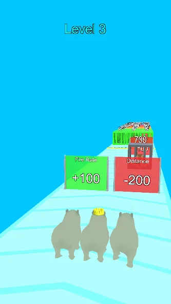 Capybara Run на телефон — скачать мод: Бесконечные монеты и ускорение бега — скриншот 3 Capybara Run на телефон — скачать мод: Бесконечные монеты и ускорение бега — скриншот 3