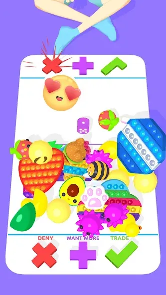 Fidget Trading 3D Fidget Toys взлом APK — Безлимитные монеты и все игрушки — скриншот 1 Fidget Trading 3D Fidget Toys взлом APK — Безлимитные монеты и все игрушки — скриншот 1