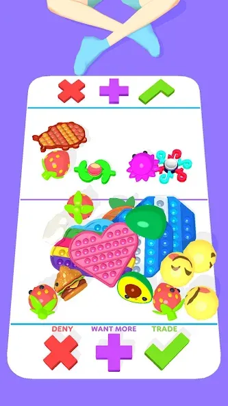 Fidget Trading 3D Fidget Toys взлом APK — Безлимитные монеты и все игрушки — скриншот 3 Fidget Trading 3D Fidget Toys взлом APK — Безлимитные монеты и все игрушки — скриншот 3