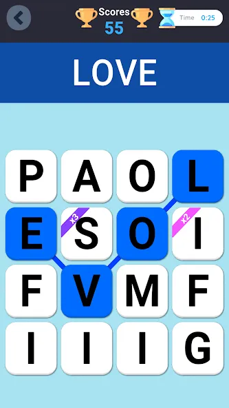 Wordell - Word Guess Fillword — взломанная версия, Безлимитные подсказки и попытки — скриншот 1