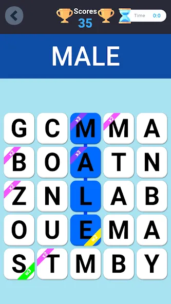 Wordell - Word Guess Fillword — взломанная версия, Безлимитные подсказки и попытки — скриншот 3
