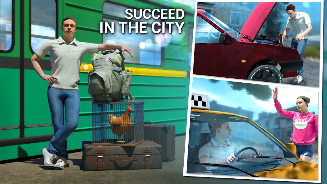 Скачать Real Driving School in City последней версии — Безлимитные деньги и топливо — скриншот 1 Скачать Real Driving School in City последней версии — Безлимитные деньги и топливо — скриншот 1