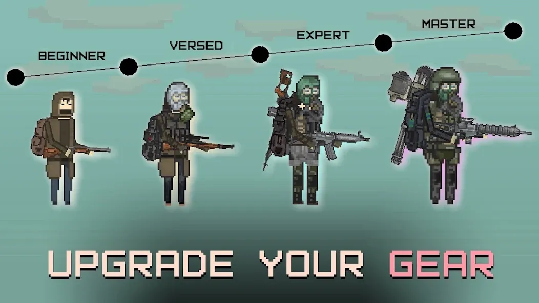 Pocket ZONE взломанный APK — Много ресурсов и открыты все зоны — скриншот 1