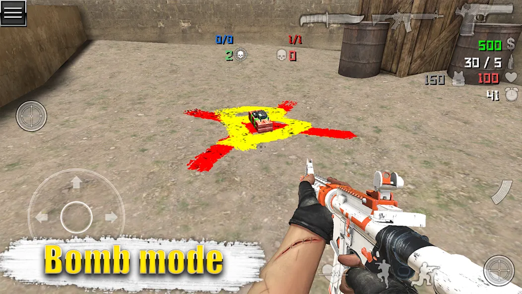 Special Forces Group 2 взломанный APK — Безлимитные деньги и оружие — скриншот 5