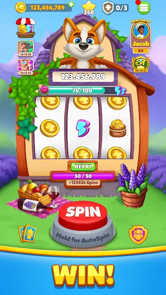 Coin Chef взлом на Андроид — Много монет и всё открыто — скриншот 1