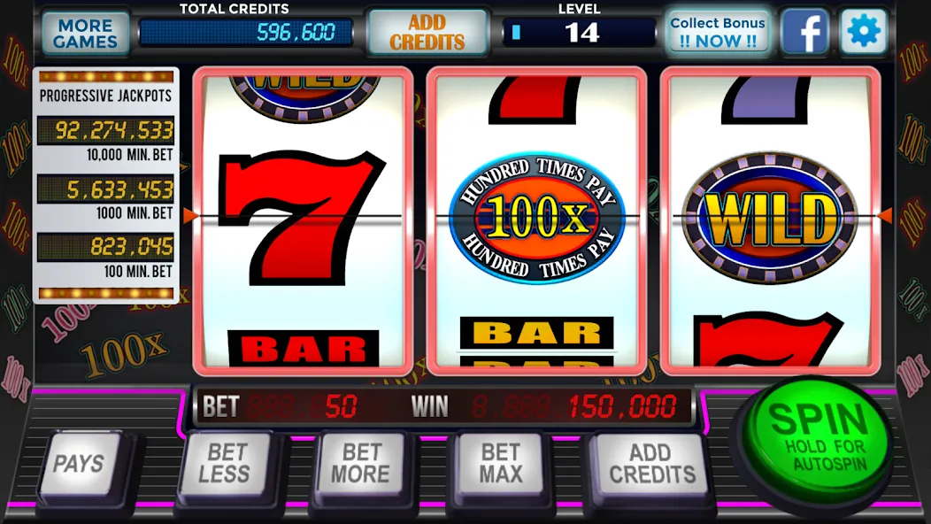 777 Slots Casino Classic Slots взломанный APK — Безлимитные монеты и джекпоты — скриншот 1