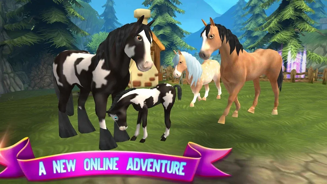 Horse Paradise: My Dream Ranch взломанный APK — Безлимитные деньги и ресурсы — скриншот 2 Horse Paradise: My Dream Ranch взломанный APK — Безлимитные деньги и ресурсы — скриншот 2