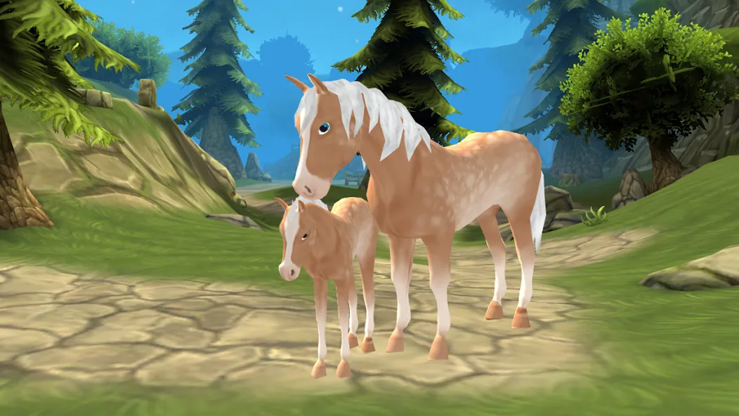 Horse Paradise: My Dream Ranch взломанный APK — Безлимитные деньги и ресурсы — скриншот 4 Horse Paradise: My Dream Ranch взломанный APK — Безлимитные деньги и ресурсы — скриншот 4