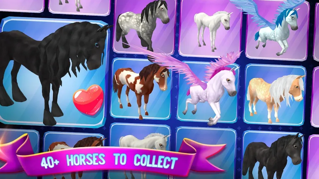 Horse Paradise: My Dream Ranch взломанный APK — Безлимитные деньги и ресурсы — скриншот 5 Horse Paradise: My Dream Ranch взломанный APK — Безлимитные деньги и ресурсы — скриншот 5