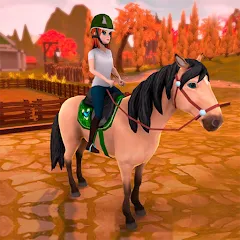 Скачать Horse Riding Tales - Wild Pony Mod APK — Бесконечные монеты и редкие лошади