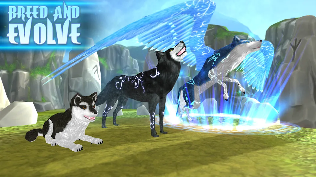 Wolf: The Evolution Online RPG мод на Андроид: Безлимитные деньги и ресурсы — скриншот 3