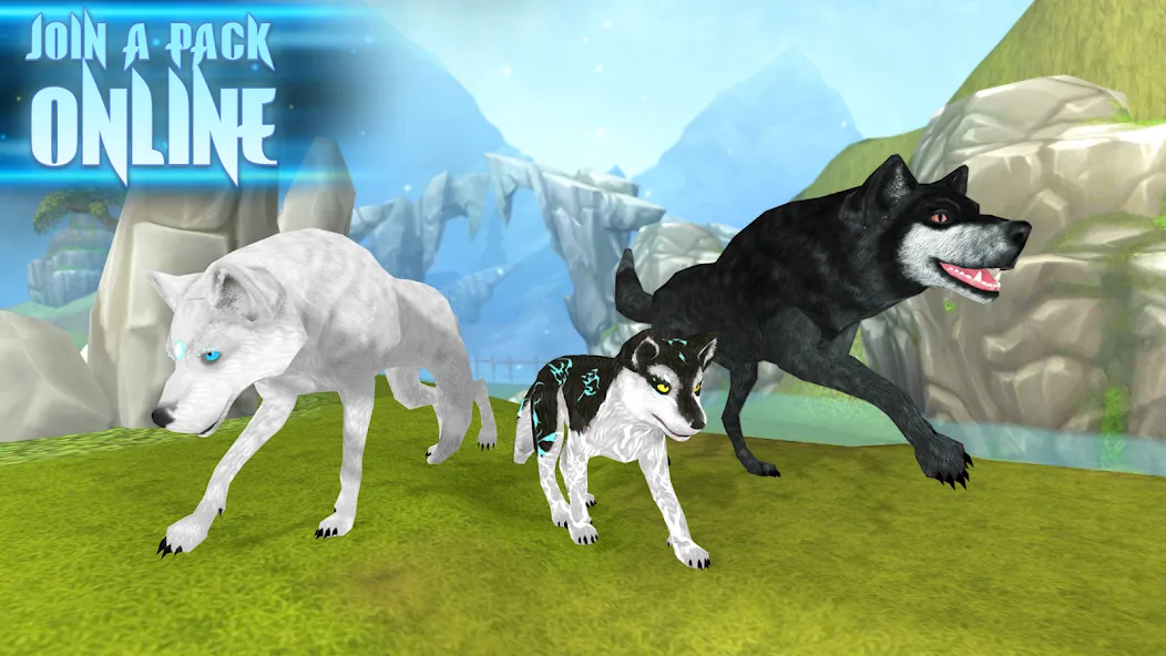 Wolf: The Evolution Online RPG мод на Андроид: Безлимитные деньги и ресурсы — скриншот 4