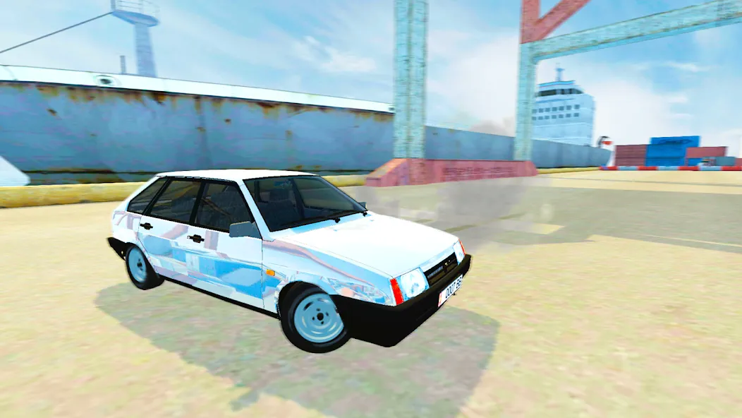 Lada Drift Simulator - Online на телефон — скачать мод: Безлимитные деньги и все машины открыты — скриншот 1