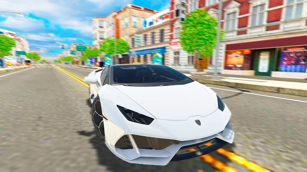 Скачать Car Driving Simulator: Online — Безлимитные деньги и все машины — скриншот 5