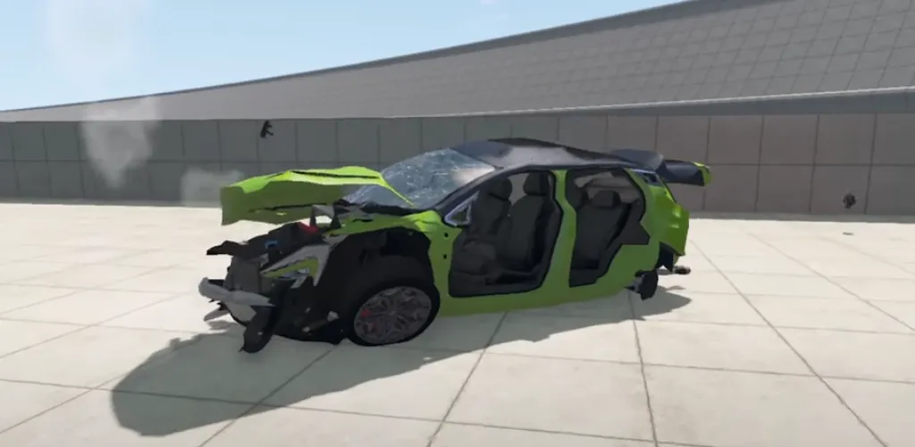 Мод Realistic Car Crash Simulator — Безлимитные деньги и открыты все машины, скачать APK — скриншот 4