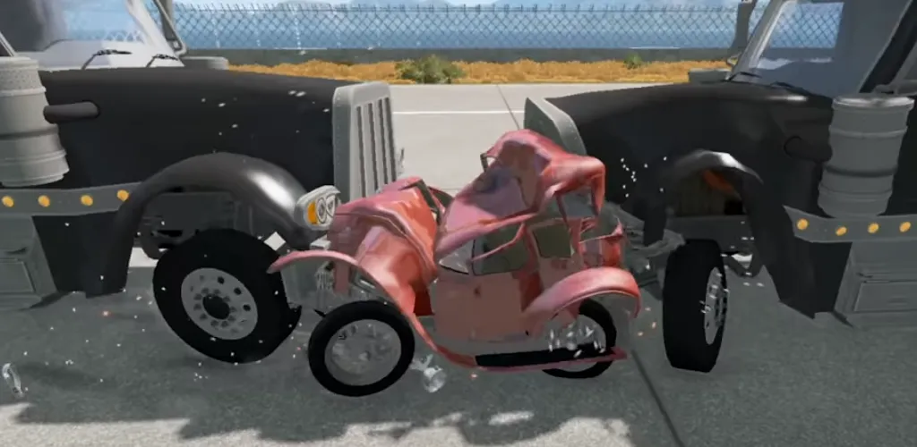Мод Realistic Car Crash Simulator — Безлимитные деньги и открыты все машины, скачать APK — скриншот 5