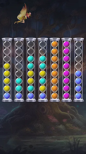 Скачать Ball Sort - Color Puzzle Game на Андроид с модом — Подсказки и отмены без ограничений — скриншот 2