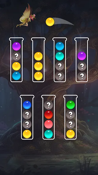 Скачать Ball Sort - Color Puzzle Game на Андроид с модом — Подсказки и отмены без ограничений — скриншот 5