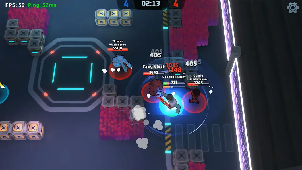 Мод Galaxy Fight Club — Безлимитные ресурсы и усиленные герои, скачать APK — скриншот 4 Мод Galaxy Fight Club — Безлимитные ресурсы и усиленные герои, скачать APK — скриншот 4