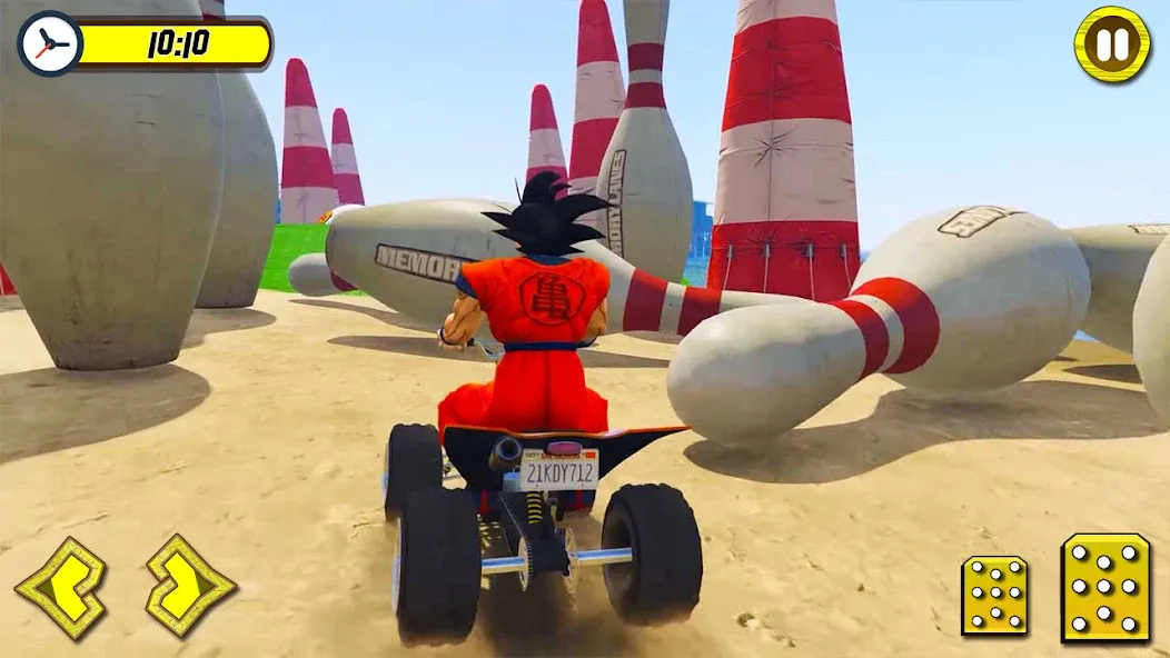ATV Quads Bike Stunt Racing 3D — последняя версия с модом (Безлимитные деньги и все трассы открыты) — скриншот 3