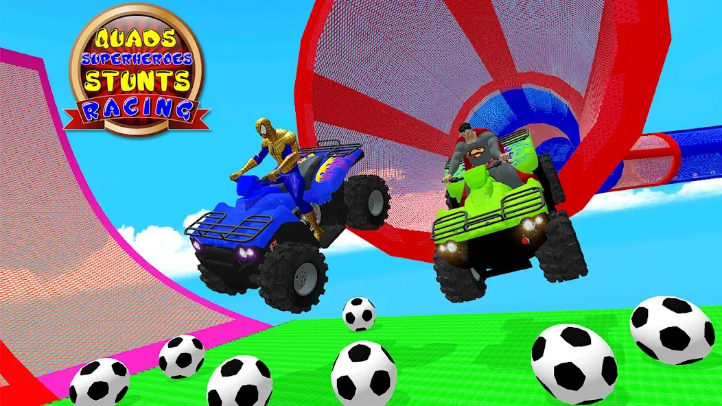 ATV Quads Bike Stunt Racing 3D — последняя версия с модом (Безлимитные деньги и все трассы открыты) — скриншот 5