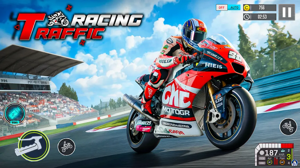 Скачать Moto Racing 3d Motorcycle Game мод — Безлимитные деньги и все трассы открыты — скриншот 2
