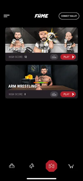 FAME MMA APP MOD APK: Эксклюзивные бои и бонусы — скриншот 2