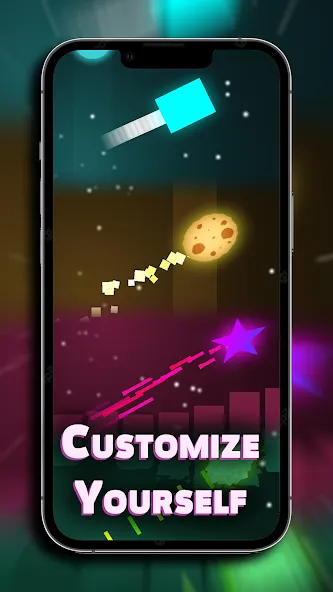 Мод Dash'n'Beat - EDM Rhythm game — Безлимитные деньги и все уровни открыты, скачать APK — скриншот 2