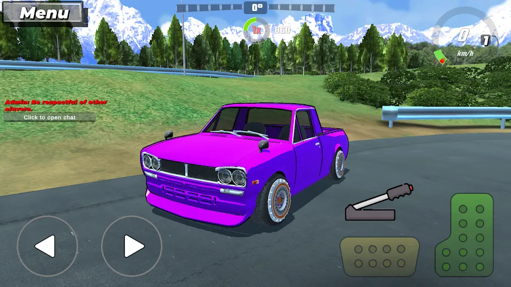 Drift King: Online взлом на Андроид — Безлимитные деньги и все машины — скриншот 3