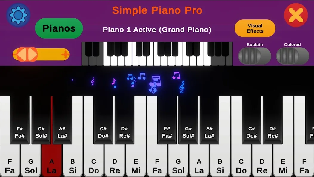 Скачать взлом Simple Piano Pro — Разблокированы все песни и ноты — скриншот 3 Скачать взлом Simple Piano Pro — Разблокированы все песни и ноты — скриншот 3