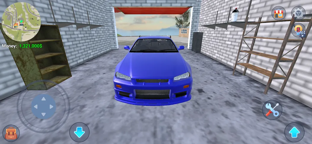 Скачать Mechanic 3D My Favorite Car — Безлимитные деньги и детали — скриншот 1