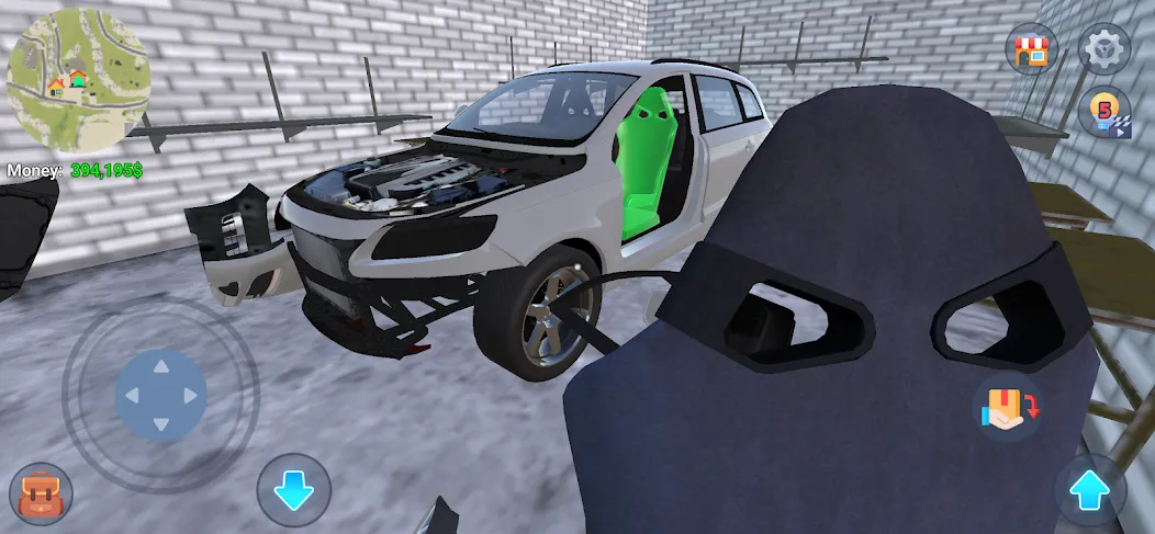 Скачать Mechanic 3D My Favorite Car — Безлимитные деньги и детали — скриншот 3