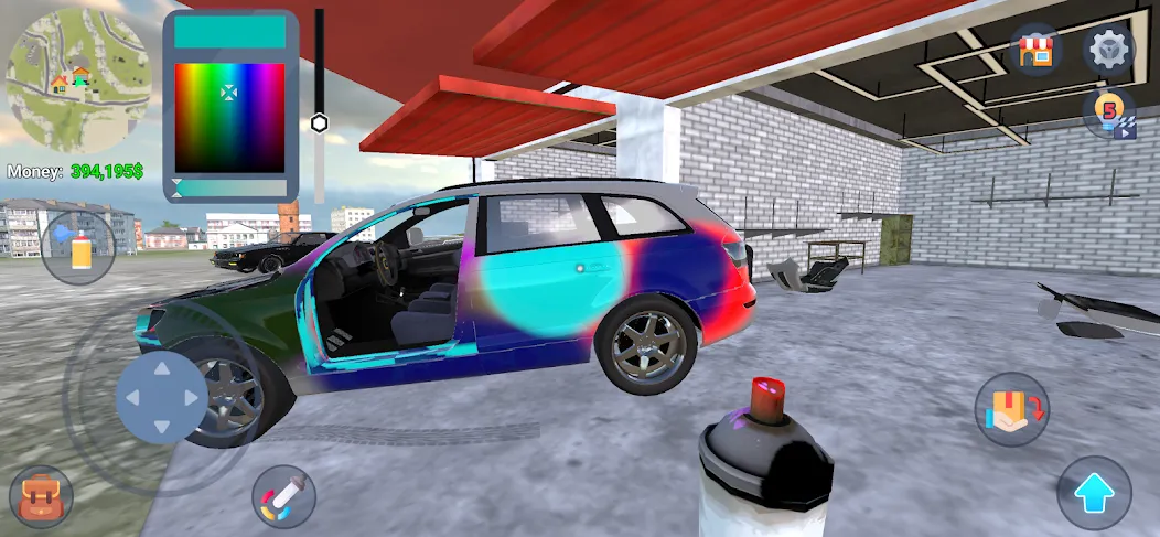 Скачать Mechanic 3D My Favorite Car — Безлимитные деньги и детали — скриншот 4