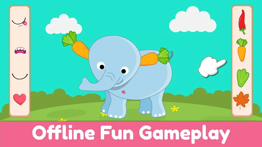 ElePant Kids Learning Games 2+ бесплатно на Андроид — мод: Все игры и уровни открыты — скриншот 4