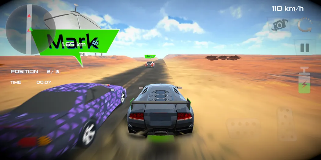 Rally Car : Extreme Fury Race мод на Андроид: Безлимитные деньги и все машины открыты — скриншот 5 Rally Car : Extreme Fury Race мод на Андроид: Безлимитные деньги и все машины открыты — скриншот 5