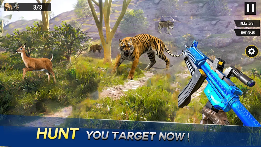 Sniper Animal Deer Hunter Game MOD APK скачать на Андроид — Безлимитные монеты и оружие — скриншот 2 Sniper Animal Deer Hunter Game MOD APK скачать на Андроид — Безлимитные монеты и оружие — скриншот 2
