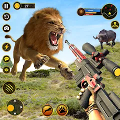 Sniper Animal Deer Hunter Game MOD APK скачать на Андроид — Безлимитные монеты и оружие