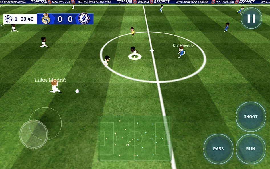 Скачать Champions League - UEFA Game бесплатно — Безлимитные деньги и открыты все уровни — скриншот 4 Скачать Champions League - UEFA Game бесплатно — Безлимитные деньги и открыты все уровни — скриншот 4