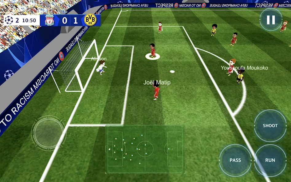 Скачать Champions League - UEFA Game бесплатно — Безлимитные деньги и открыты все уровни — скриншот 5 Скачать Champions League - UEFA Game бесплатно — Безлимитные деньги и открыты все уровни — скриншот 5