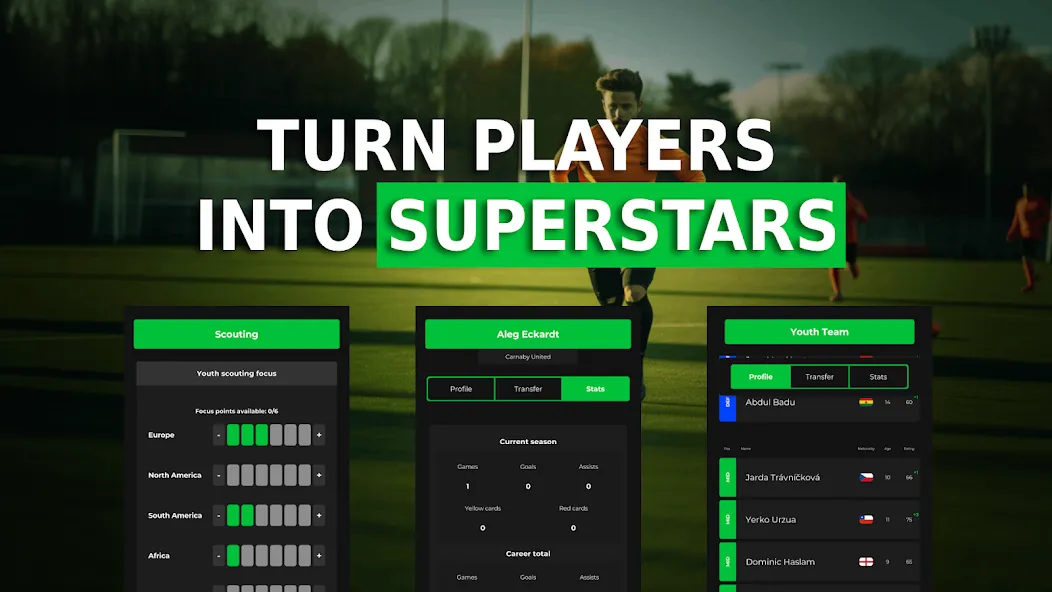 Скачать Club Boss - Soccer Game Mod APK — Безлимитные деньги и ресурсы — скриншот 3 Скачать Club Boss - Soccer Game Mod APK — Безлимитные деньги и ресурсы — скриншот 3