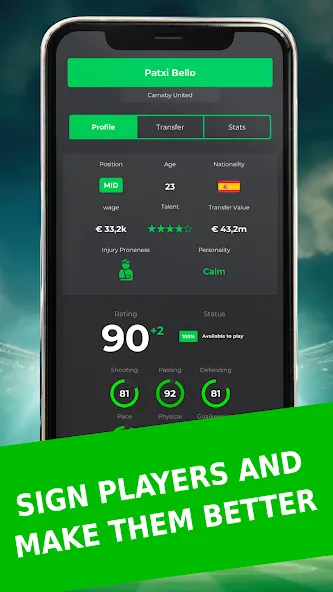 Скачать Club Boss - Soccer Game Mod APK — Безлимитные деньги и ресурсы — скриншот 5 Скачать Club Boss - Soccer Game Mod APK — Безлимитные деньги и ресурсы — скриншот 5