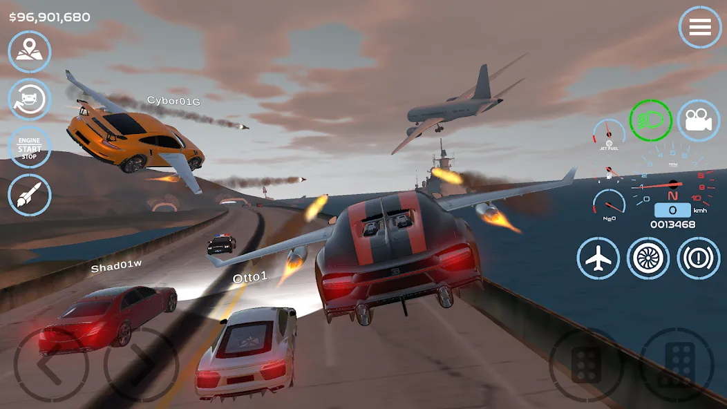 Car Sim на телефон — скачать мод: Безлимитные деньги и все машины — скриншот 1 Car Sim на телефон — скачать мод: Безлимитные деньги и все машины — скриншот 1