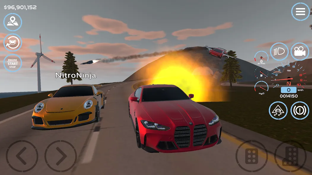 Car Sim на телефон — скачать мод: Безлимитные деньги и все машины — скриншот 2 Car Sim на телефон — скачать мод: Безлимитные деньги и все машины — скриншот 2