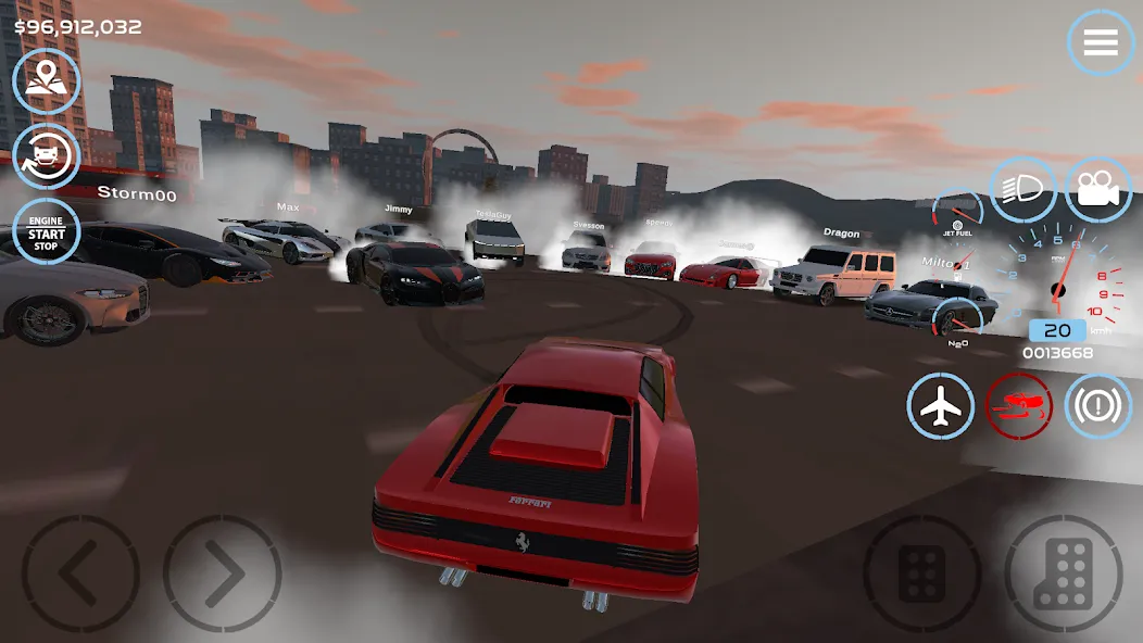 Car Sim на телефон — скачать мод: Безлимитные деньги и все машины — скриншот 3 Car Sim на телефон — скачать мод: Безлимитные деньги и все машины — скриншот 3