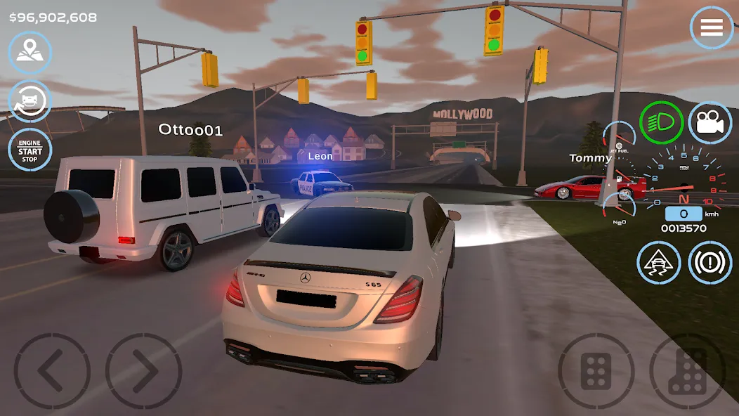 Car Sim на телефон — скачать мод: Безлимитные деньги и все машины — скриншот 4 Car Sim на телефон — скачать мод: Безлимитные деньги и все машины — скриншот 4