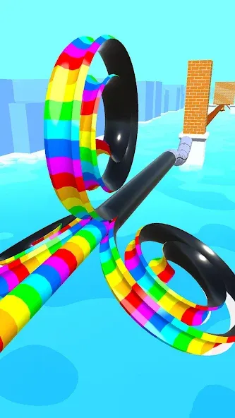 Spiral Rider взлом на Андроид — Безлимитные монеты и ускорение — скриншот 2