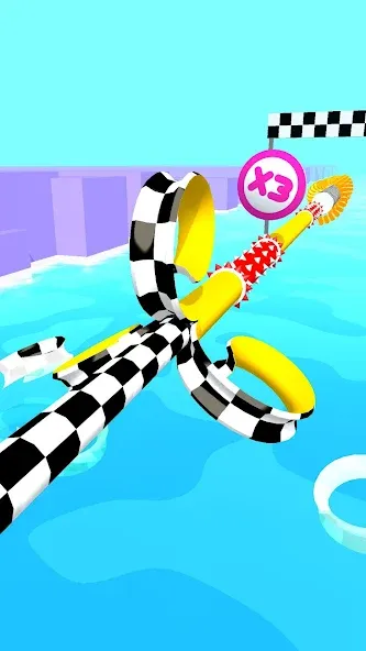 Spiral Rider взлом на Андроид — Безлимитные монеты и ускорение — скриншот 5